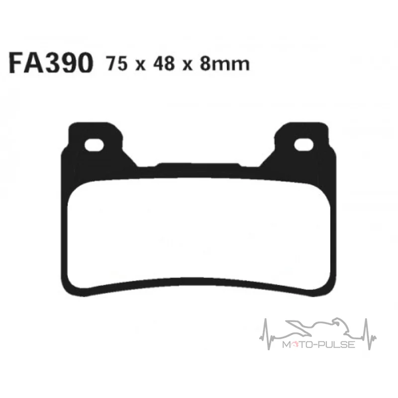 Колодки тормозные EBC FA390HH