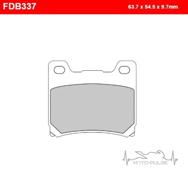 Колодки тормозные FDB337P