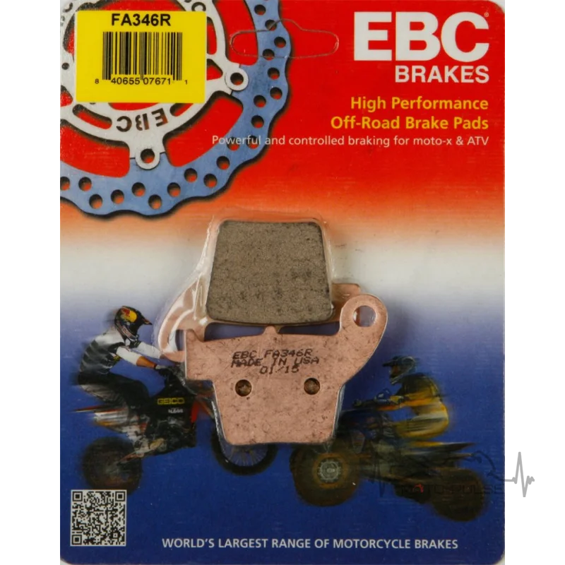 Колодки тормозные EBC FA346R
