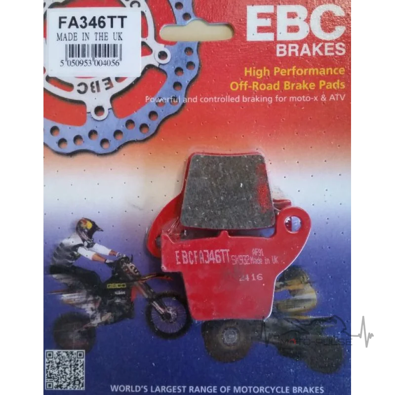 Колодки тормозные EBC FA346ТТ