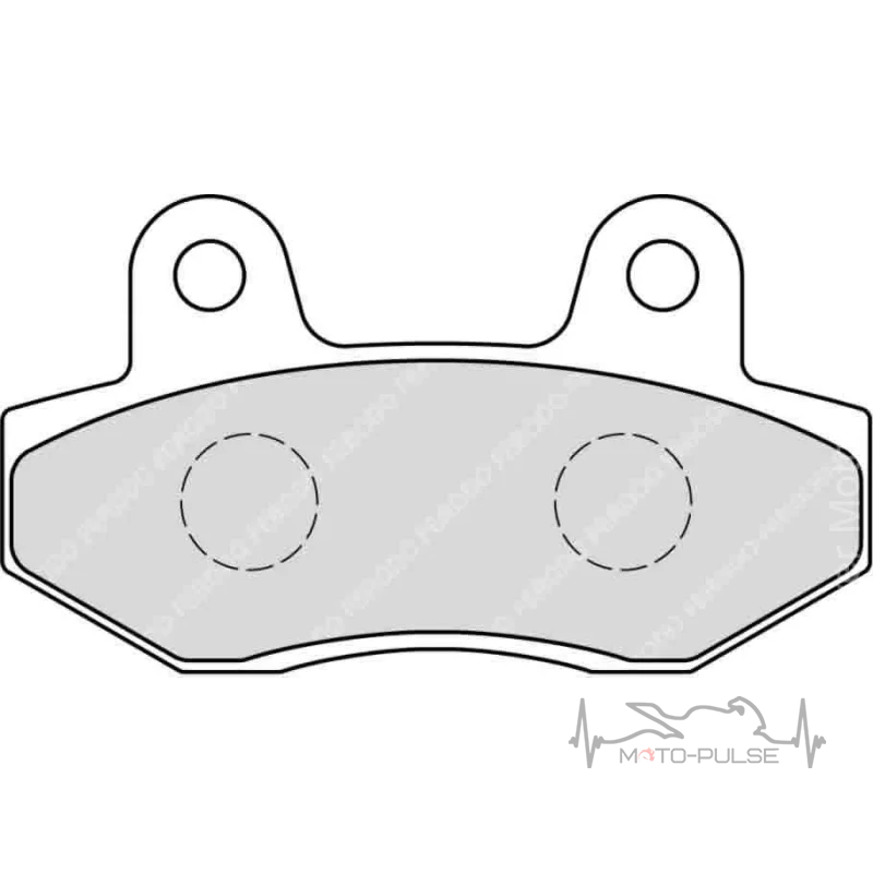 Колодки тормозные FERODO FDB312P