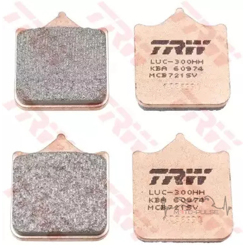 Колодки тормозные TRW MCB721SV