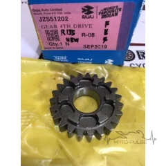 Шестерня коробки 4 передачи ведущая Bajaj BMX150 JZ551202