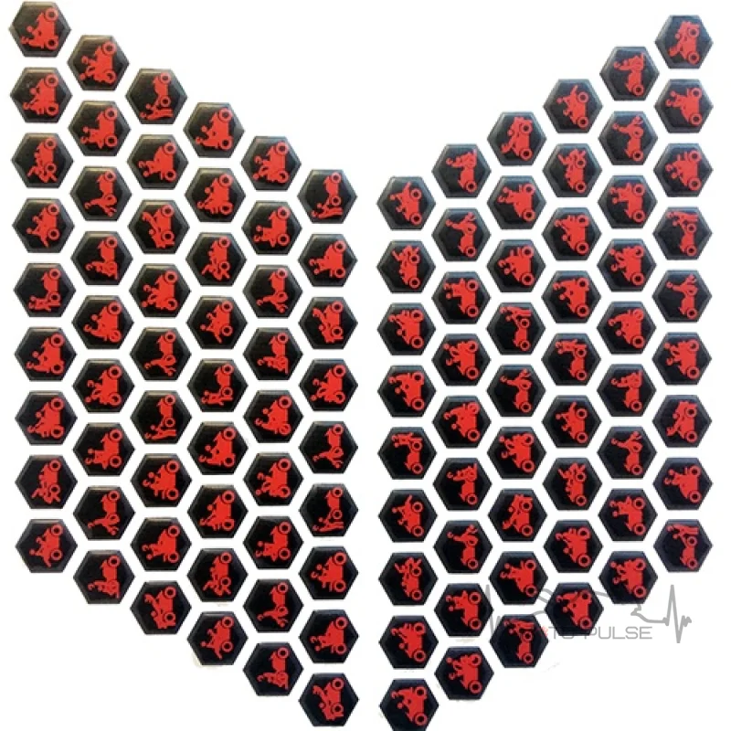 Наклейки соты GV-058