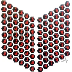 Наклейки соты GV-058