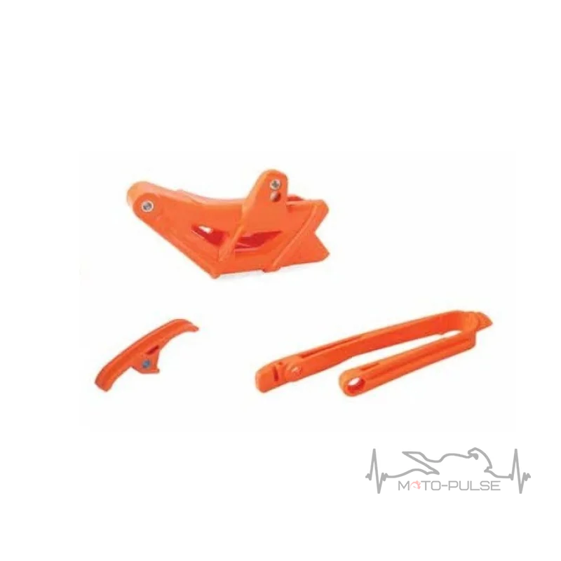 Слайдер цепи + ловушка Polisport Chain guide + swingarm slider - KTM/Husqvarna [Orange]
