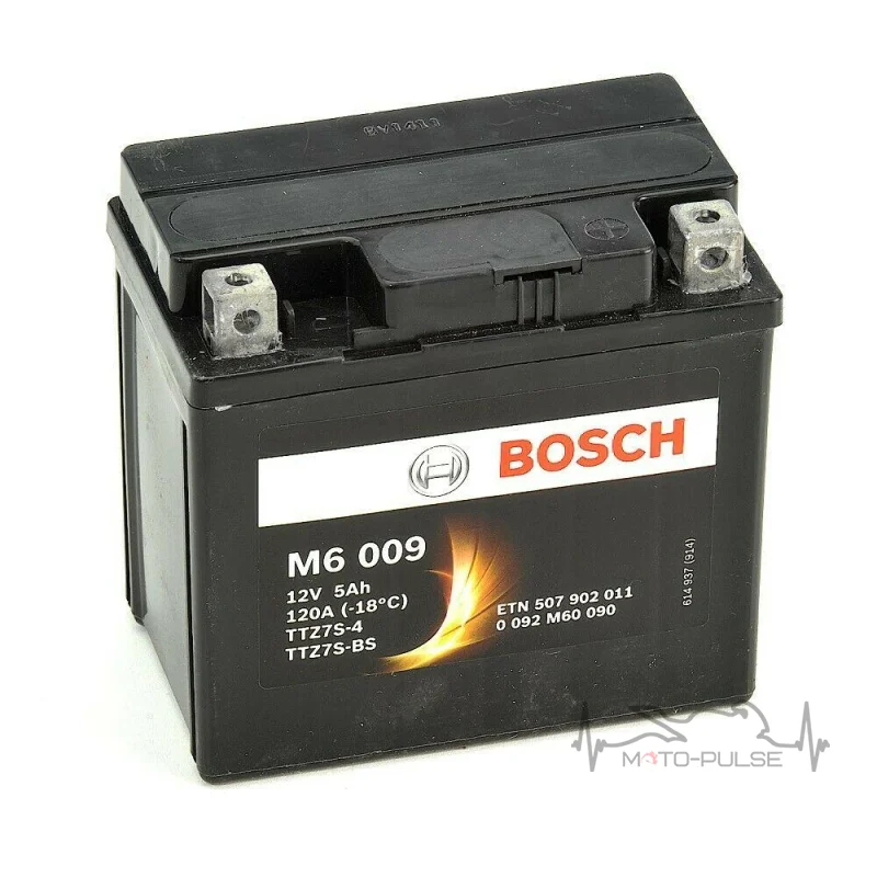 Аккумулятор 5А BOSCH 0092M60090 114*71*107