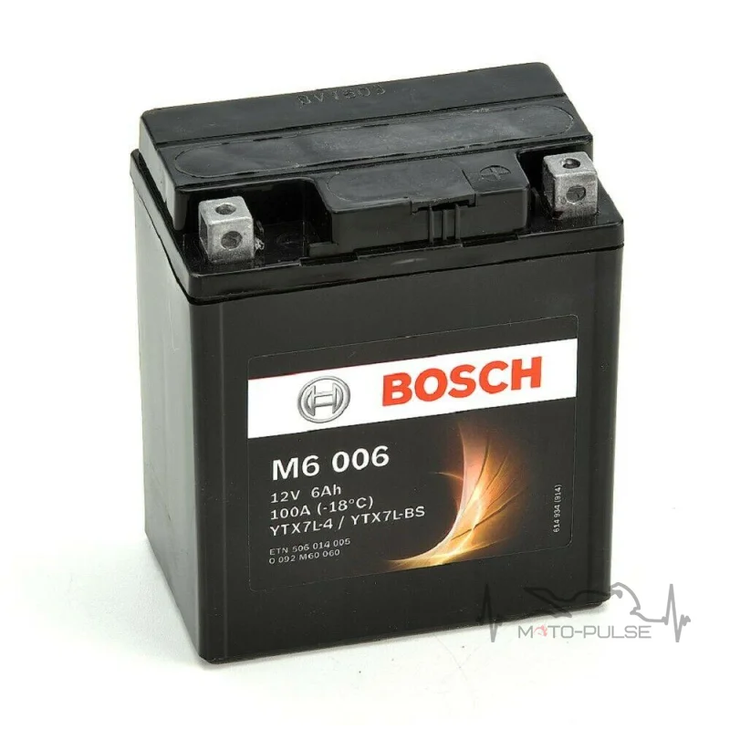 Аккумулятор 7А BOSCH 0092M60060 114*71*131