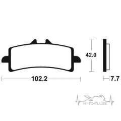 Колодки тормозные Brembo BM 07BB3793