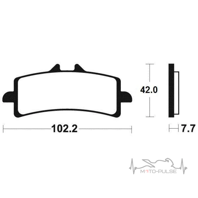 Колодки тормозные Brembo BM 07BB3793