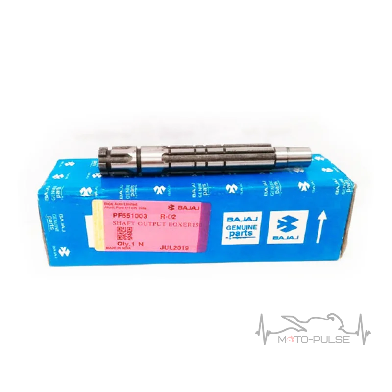 Вторичный вал КПП (4 передачи) PF551003  Bajaj Boxer