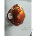 Крепление руля CNC на траверсу (Orange) под 22мм