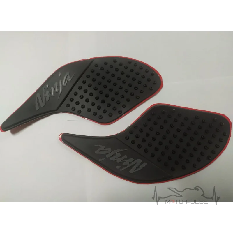 Наклейки на бак резиновые противоскользящие Kawasaki Ninja Z250, Z300, 2008-2016