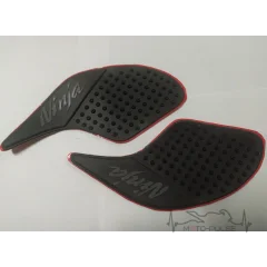 Наклейки на бак резиновые противоскользящие Kawasaki Ninja Z250, Z300, 2008-2016