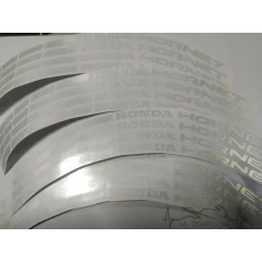 Наклейки на диск Honda Hornet Silver