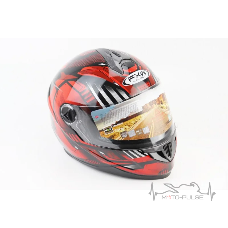 Мотошлем Интеграл FXW HF-122 IRON Q238