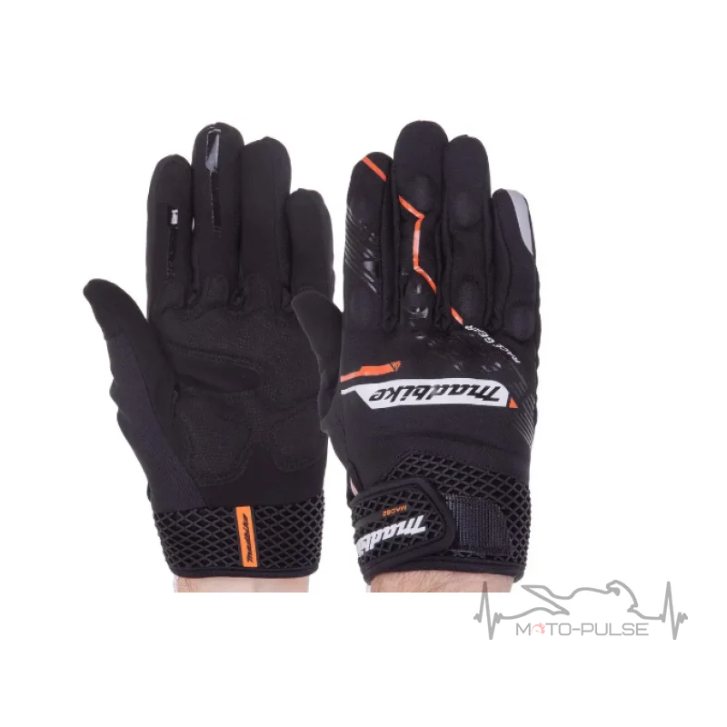 Мотоперчатки теплые Mad Bike MAD-62 Orange L