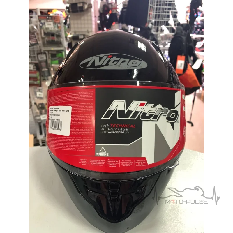 Мотошлем Nitro N305 UNO S BLACK