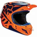 Мотошлем FOX V1 RACE Orange/Blue (XXL)