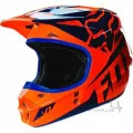 Мотошлем FOX V1 RACE Orange/Blue (XXL)
