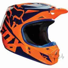 Мотошлем FOX V1 RACE Orange/Blue (XXL)
