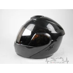 Мотошлем Flip-up FXW HF-119 Black Carbon M (брак)