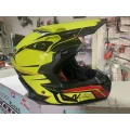 Мотошлем Nitro MX690 L SAFETY YELLOW/BLACK/RED L