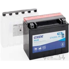 Аккумулятор 18А EXIDE ETX20HL-BS = YTX20HL-BS 175*87*155