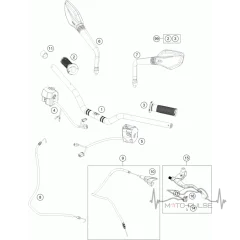 Руль KTM Duke 200 94102001000