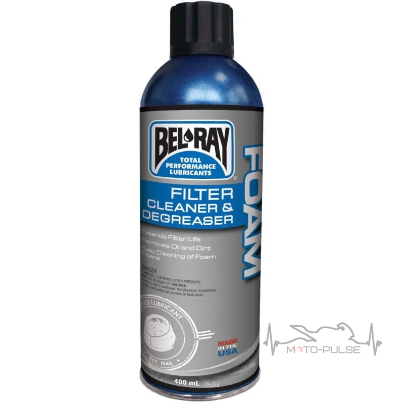 Очиститель воздушного фильтра Bel-Ray Foam Filter Cleaner &amp; Degreaser [400мл]