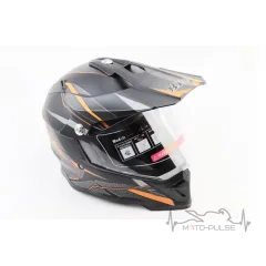 Мотошлем Dual-sport BLD 819-7, (M) Orange