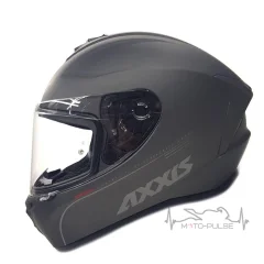 Мотошлем AXXIS DRAKEN S V.2 A12 Matt Titanium XL