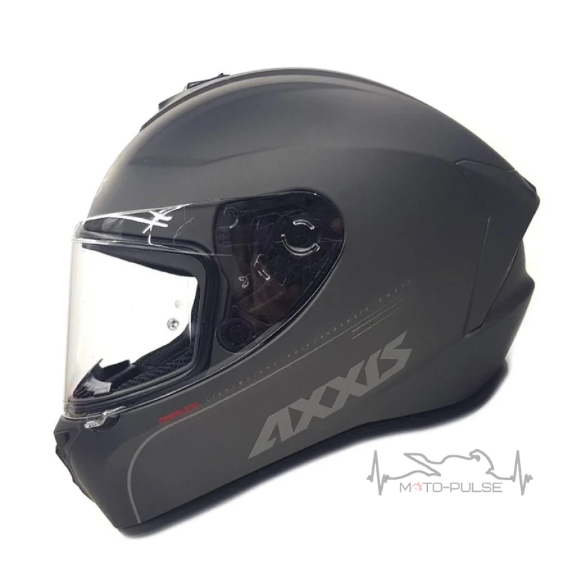 Мотошлем AXXIS DRAKEN S V.2 A12 Matt Titanium XL