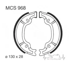 Колодки тормозные LUCAS MCS968 = MCS968:009