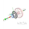 Ось переднего колеса Bajaj Dominar 400 UG JG131003
