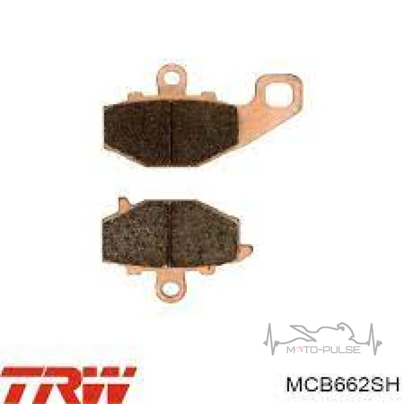 Колодки тормозные TRW MCB662