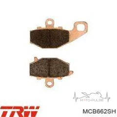 Колодки тормозные TRW MCB662