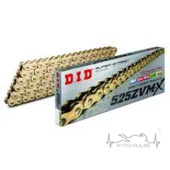 Цепь 525-118 DID 525ZVMX-118 gold