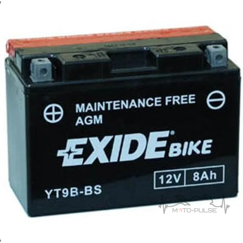АКБ 8А EXIDE YT9B-BS = ET9B-BS 150*70*105