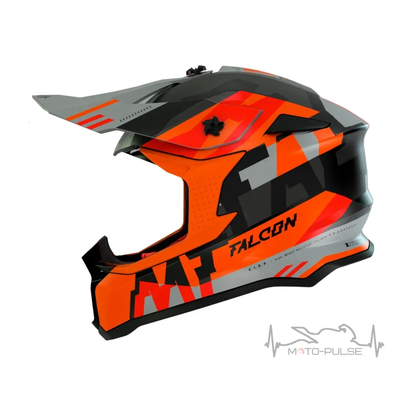 Мотошлем MT FALCON ARYA A4 MATT ORANGE M