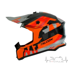 Мотошлем MT FALCON ARYA A4 MATT ORANGE L