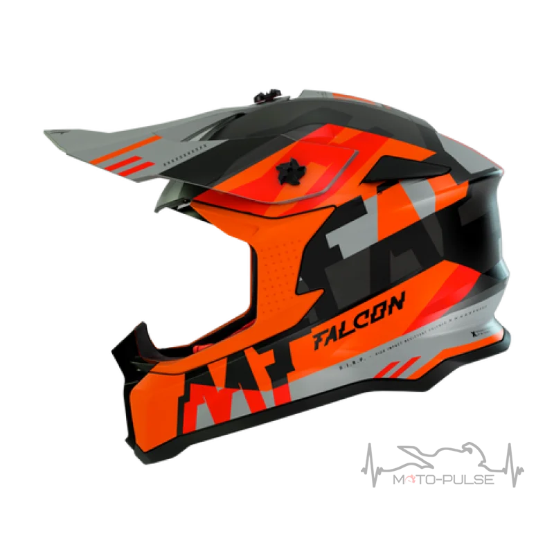 Мотошлем MT FALCON ARYA A4 MATT ORANGE L