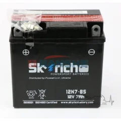 АКБ 7А 12N7L-BS (L133*W75*H135mm) Skyrich