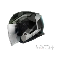 Мотошлем Открытый MT Thunder 3 Jet Silton B2 Matt Grey (XXL)