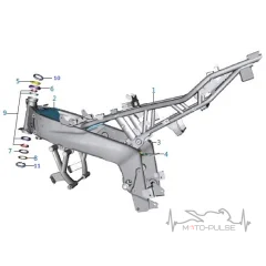 Комплект подшипников руля Bajaj Dominar 400 от 2019 года 36DV0007