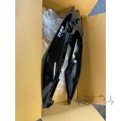 Пластик сидения Bajaj Pulsar 180 EB BLACK+P.SILVER 3D DECAL 52DJ1806