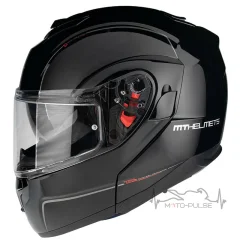 Мотоциклетный шлем Flip-UP MT Atom Black Matt (XL)