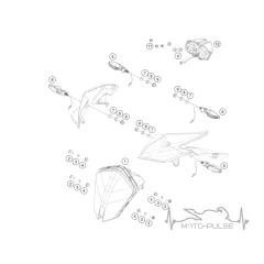 Фара KTM 790 890 Adventure A61014001000
