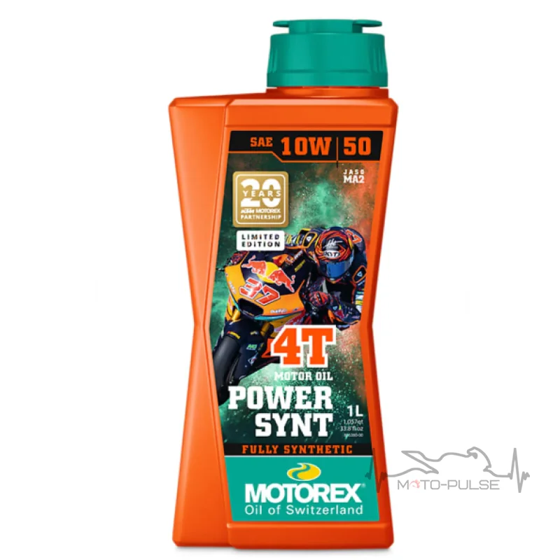 Масло моторное Motorex Power Synt 4T 10w50 (Limited Edition) (1L)