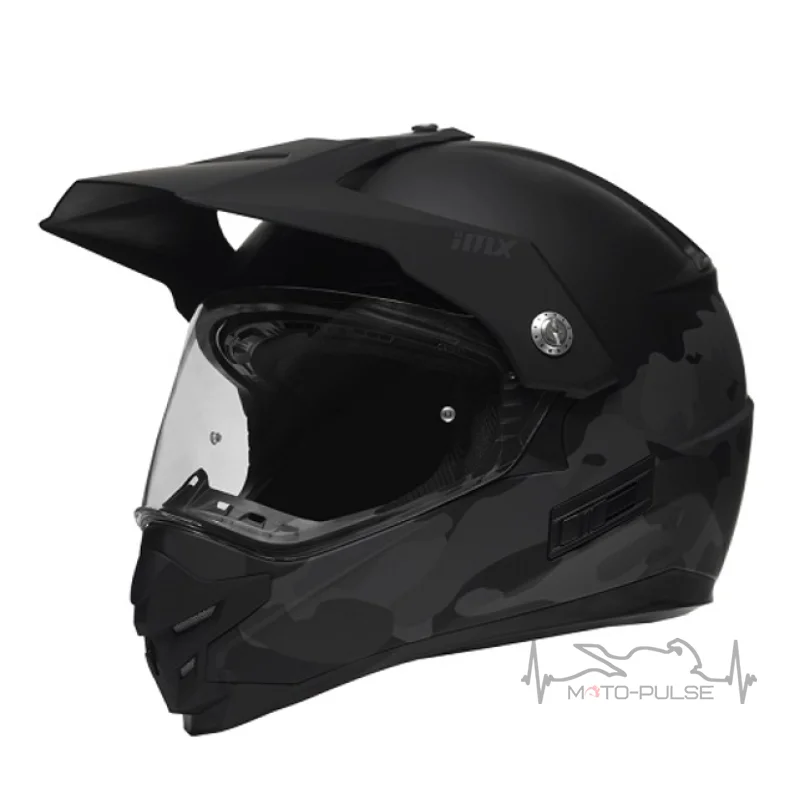 Мотошлем Dual-sport IMX MTX-01 Black Camo (XL)